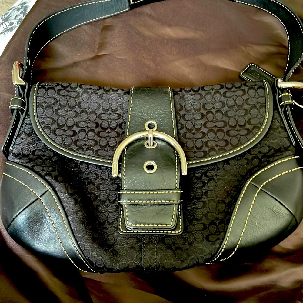 Used Coach Bag like new great condition Black